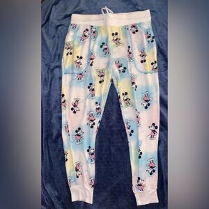 Mickey Mouse tie dye sweat pants